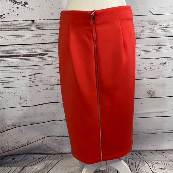 Coral Pencil Skirt - Picture 3 of 5